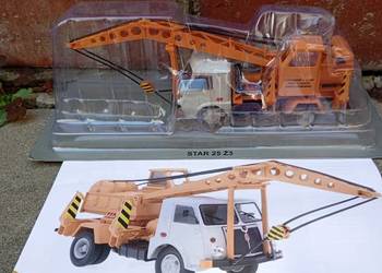 STAR 25 Ż3 Żuraw dźwig kolekcja deagostini 1:43 Kultowe ciężarówki model