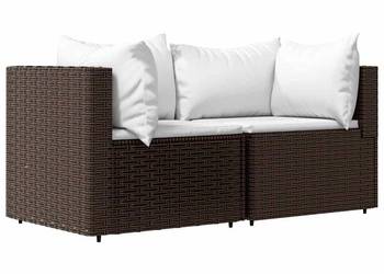 vidaXL Narożne moduły sofy z poduszkami(SKU:319746)