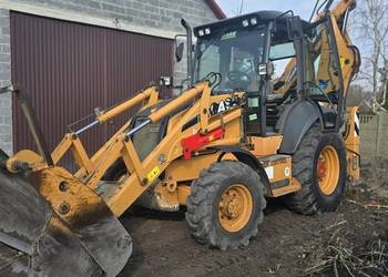 Sprzedam koparko ladowarka case 580st yoystick klima nowe opony nie jcb cat