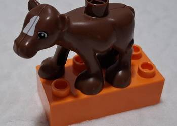 Figurka brązowy cielaczek, cielak, 6cm, klocki LEGO, 223J1 (Zabawka)