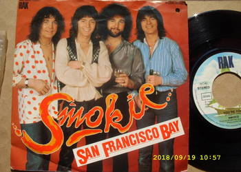 SMOKIE-- SAN FRANCISCO BAY ; Singiel winyl.