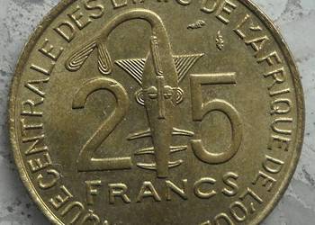 AFRICA-25 FRANCS-1976 r