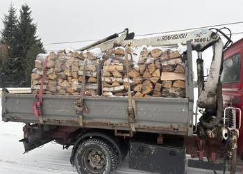 Sprzedam drewno kominkowe w paletach