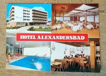 WIDOK NA WNĘTRZE I BUDYNEK HOTELU ALEXANDERSBAD