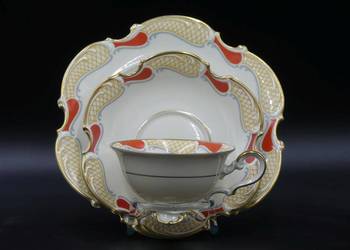 Urokliwe trio Hutschenreuther, 1939 - 45, stan niemal witrynowy
