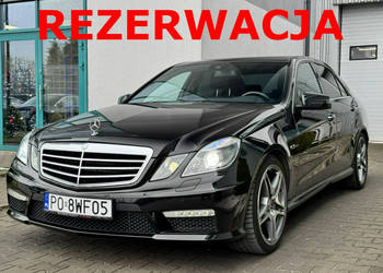 Mercedes E 63 AMG 5.5 V8 557KM. Harman Kardon. Ideał. Po serwisie. W212 (2…