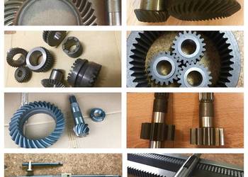 Dorabianie kół zbitych , części maszyn , koła zębate