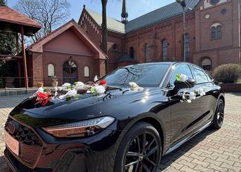 Auto do ślubu Audi A5 samochód do ślubu wesela imprezy okolicznościowe