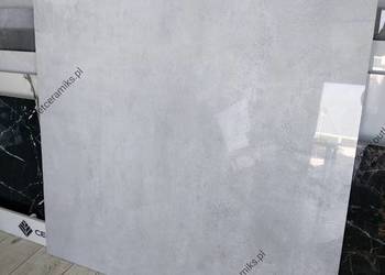 WYPRZEDAŻ Płytki polerowane ścienne 120x120 Softcement white Cerrad
