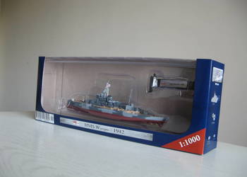Brytyjski pancernik HMS Warspite, 1:1000/Nowy!