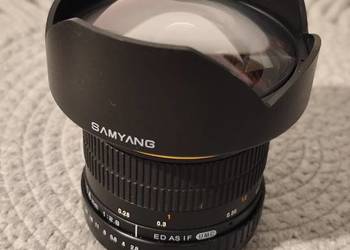 Samyang 14mm f/2,8 Canon EF obiektyw szerokokątny uszkodzony