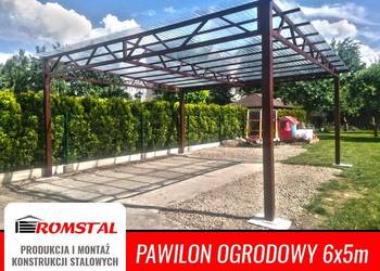 Otwarty Garaż - Zadaszenie - Wiata - Konstrukcja -Romstal A55v6