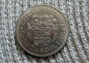 Kanada 1 Dolar 1971r - Przyłączenie Kolumbi Brytyjskiej