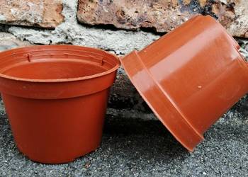 Doniczki produkcyjne śr. 11cm 0,5L okrągłe, cena za czarną