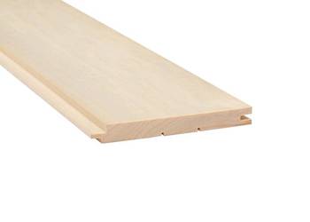 Boazeria Podbitka Deska Elewacja do Sauny sauna Osika Biała STS4 15x140mm