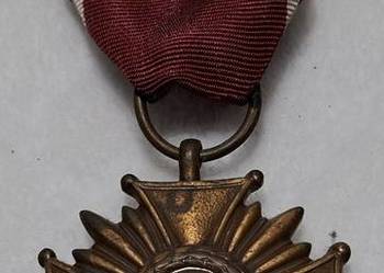 Medal, Krzyż zasługi, PRL, 42mm (Kolekcje, odznaczenia)