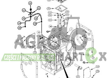 87314905, 304473A2, 304473A4, 304473A3, 304473A1, 278798A2 OBUDOWA CNH