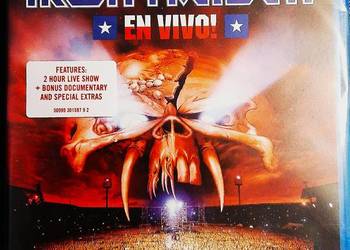 B.R. Nowy Polecam Koncert Blu Ray IRON MAIDEN Live Santiago-Chile