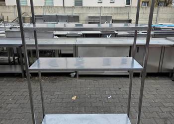 Regał Gastro - Magazynowy - 4 Półki - 120/40/180 cm - M.1616 N