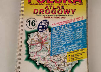 Atlas samochodowy. Mapy Polska i Europa.