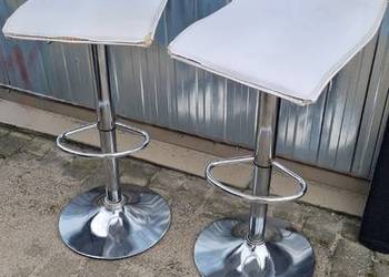 Krzesła PRL motylek Chierowski, pufy, stołki drewniane, hokery, gąsior