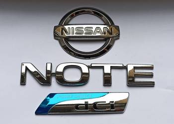 Napis emblemat Nissan Note I 06-12r