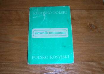 Słownik rosyjsko-polski polsko-rosyjski słownik minimum