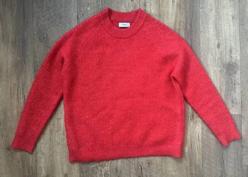 Sweter damski S czerwony sweter damski