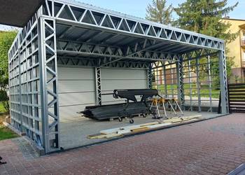 KONSTRUKCJE STALOWE NA WYMIAR-TANIO :hale,garaż,wiata rolnik,carport KONSTRUKCJE STALOWE NA WYMIAR-TANIO :hale,garaż,wiata rolnik,carport