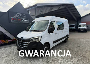 Renault Master L2H2 średniak 7 osobowy brygadówka doka dystrybutor regały …