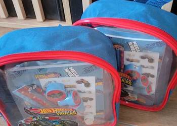 Plecaki z akcesoriami szkolnymi Hot Wheels