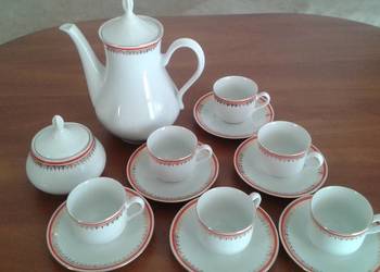Serwis kawowy Porcelana Thun Czechosłowacja Angelika