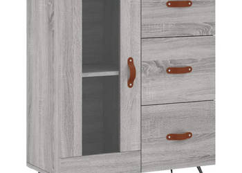 Szafka szary dąb sonoma 695x34x90cm materiał drewnopochodny WM-828018