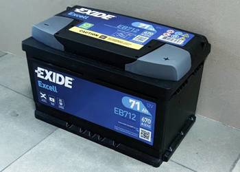 788x645x112 Akumulator Exide Excell 71Ah 670A PRAWY PLUS