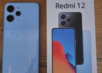 Smartphone Xiaomi Redmi 12 4GB/128GB 6.79" Sky Blue stan bardzo dobry