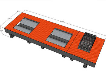 Hamownia DynoProject DP2i + dmuchawa + najazdy alu
