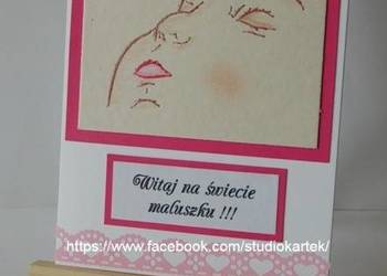 Zaproszenia I Komunia Św. I Chrzest - handmade