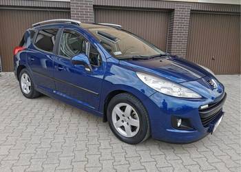 PEUGEOT 207 SW 2010r 1,6HDI SZKLANYDACH,OPŁATY MAJ 2027r KLIMA PO SERWISIE