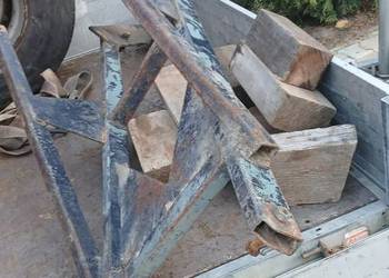 Ramka tylna do zrywczyka do chmielu