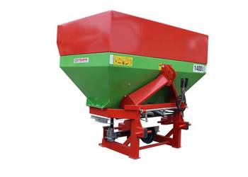 Rozsiewacz do nawozów dwutarczowy TYTAN 600L-1400L