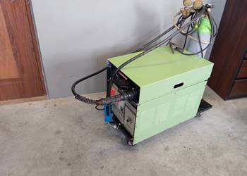 Migomat niemiecki Electra Becum , 165A , miedziane uzwojenie , cały zestaw