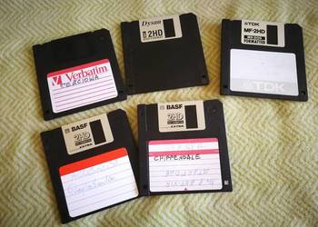 Dyskieteki 3.5" cala  HD (BASF, TDK, Verbatim, Dysan) – retro PC / Amiga