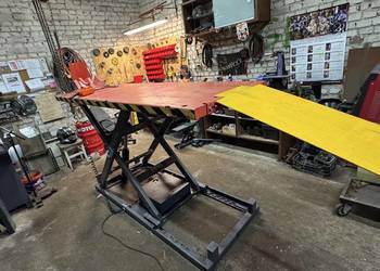 Podnośnik nożycowy do motocykli i quadów