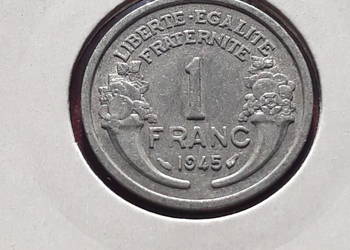 1 Frank Francja 1945 r.