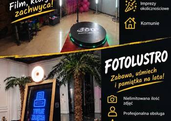 Wynajem fotobudki 360 oraz fotolustra na TWOJĄ okazję