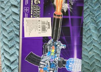 pistolet na kulki żelowe (gel blaster) stylizowany na karabin M416