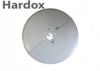 Redlica tarczowa HARDOX 5500 części do siewnika KRAUSE