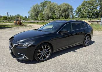 Mazda 6 2.0 BENZYNA Klimatronik Kamera Ledy Tempomat Nawigacja HEAD UP