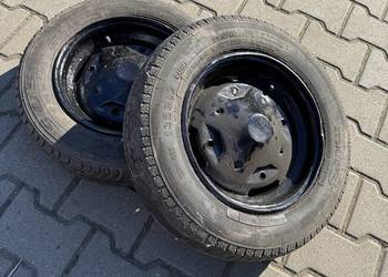 Koła z felgami cytrynki do malucha