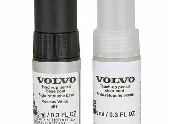 VOLVO lakier sztyft mazak zaprawka CosmosWhite 481